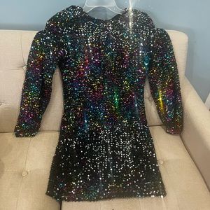 Sequin dress from Bloomingdale’s size small!